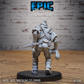Bandit Thief 3D-printed model